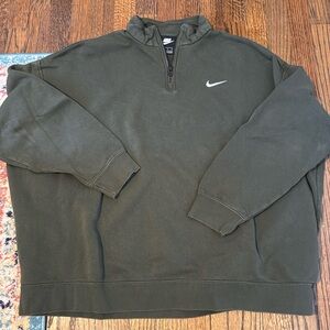 Green Nike Pullover